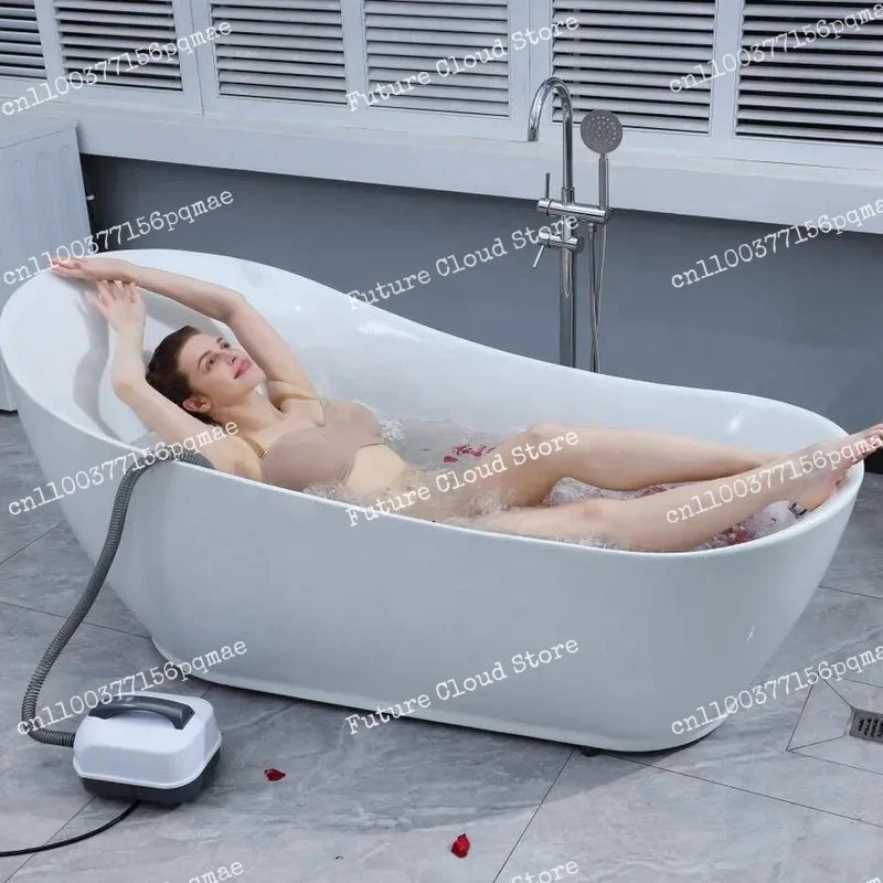 High End Private Customized Summer Electric Bathtub Bubble Massage Mat Waterproof Anti slip Body Spa Air Bubble Bath Massage Cus