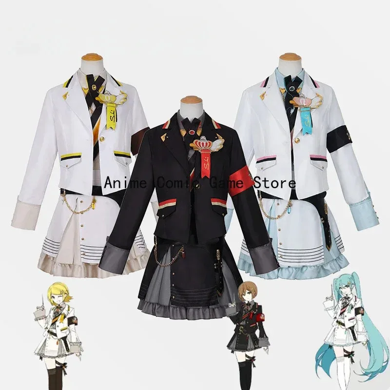 

Anime PSJK Mikuu Cosplay Costume Ren MEIKOo Cosplay 2.5th Anniversary Limited Uniform for Women