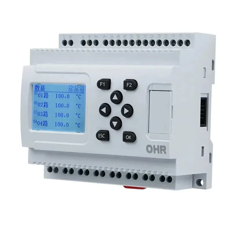 Data collection device Four-way eight-way measurement display Control instrument Temperature pressure Liquid level Intellige