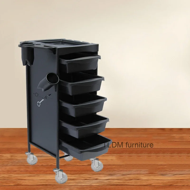 

Manicure Storage Salon Trolley Utility Auxiliary Service Organizer Salon Trolley Makeup Tool Carro Peluqueria Furniture HD50TC