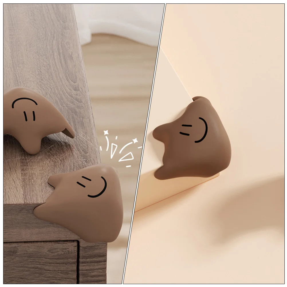 

4Pcs Baby Proofing Corner Bumpers Table Edge Guards Furniture Protectors Easy Install Safety Protection Corner Guards