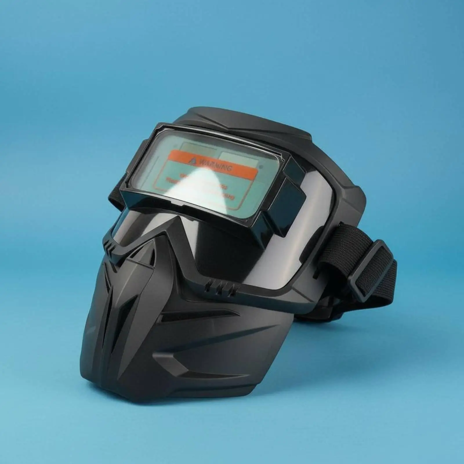 Welding Face Shield Solar Powered Ergonomic Auto Darkening Professional Helmet for Metal Work