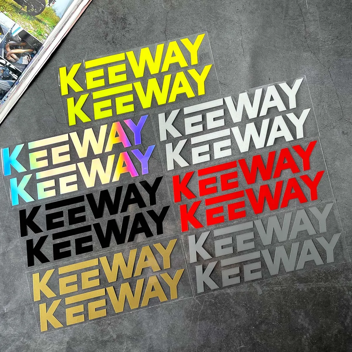 For Keeway RKF 125 RKF125 Glow in the Dark Motorcycle Stickers Moto Bike Luminous Reflective Decor Vinyl Accessories Decals - view 2