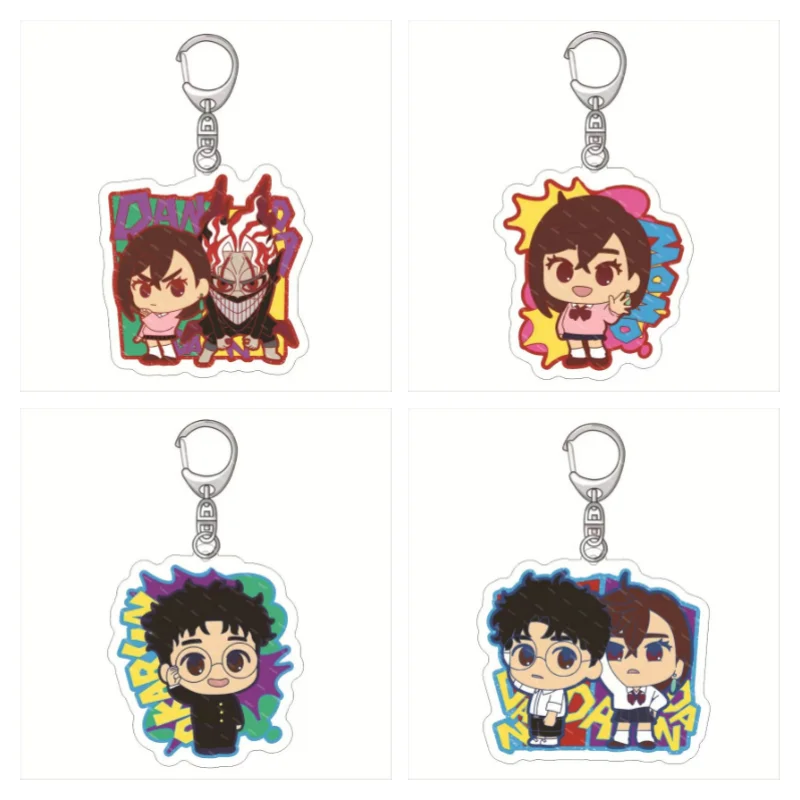 4 styles 2025 Anime Keychain Pendant Keyring Bag Accessories Car Key Chain Jewelry Fans Gift