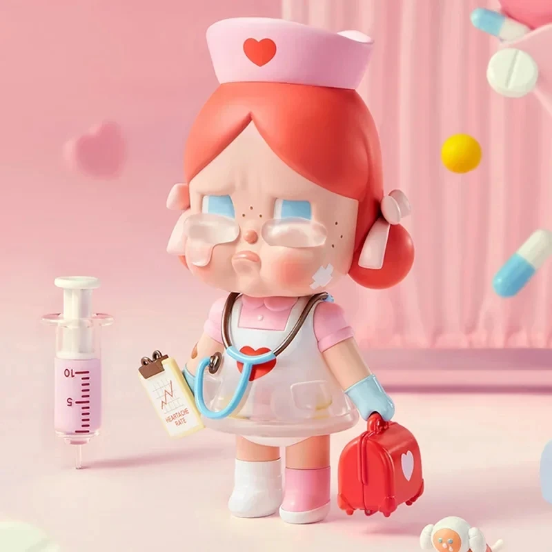 

Оригинальная фигурка Crybaby Healer Основной цветной серии, кукла, игрушка, милая фигурка Crybaby аниме, Коллекционная модель, мультяшный декор, подарок