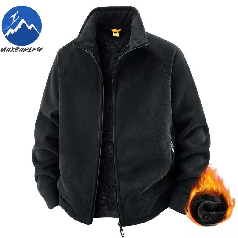 Maxbarley Luxury Men Jacket Fashion Stand Collar Business Casual Windproof Coat Outdoor Office Windproof Autumn Winter Garment