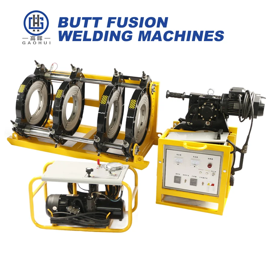 GF-400PRO Series Plastic Pipe Welding Machine Size 250-400mm Butt Fusion Hdpe Pipe Fitting Welder Tools