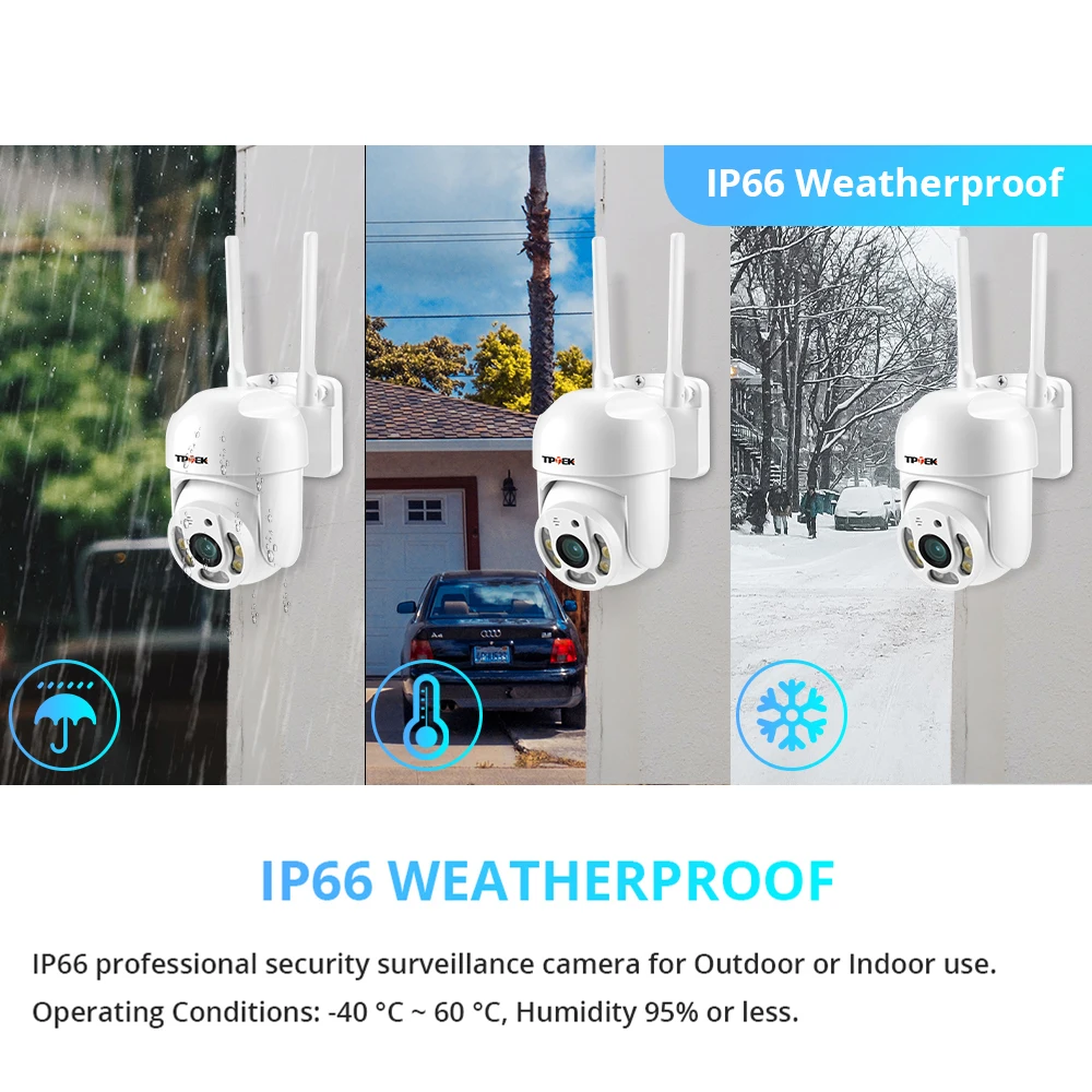 Telecamera IP PTZ 4MP 2K WiFi videosorveglianza di sicurezza esterna Indoor 2MP 1080P 4X Zoom digitale Speed Dome Camhi Camhipro Camera telecamera wifi per esterno camera onvif telecera wifi esterno telecamera ip led