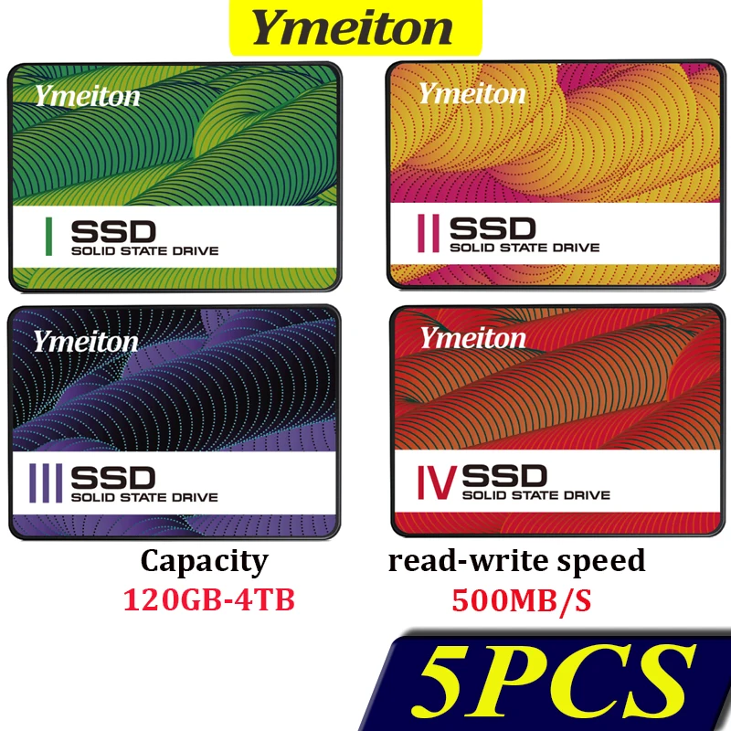 أفضل خيارات SSD الأحمر لزيادة أداء جهازك: تقييم شامل لمحركات Ymeiton 1TB SATA 3.0