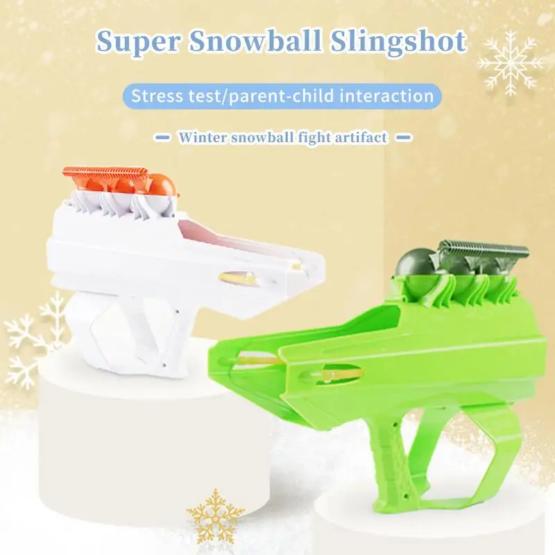 

Snowball Launchers Thrower Snowball Making Tool Winter Outdoor Sports Snowball Shooter Toys Winter Snow Fight Game Toys For Kids