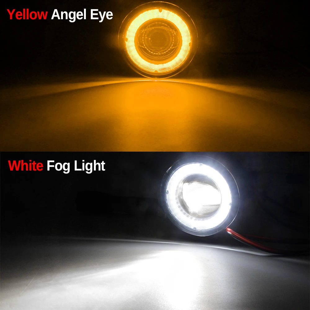 Yellow and White