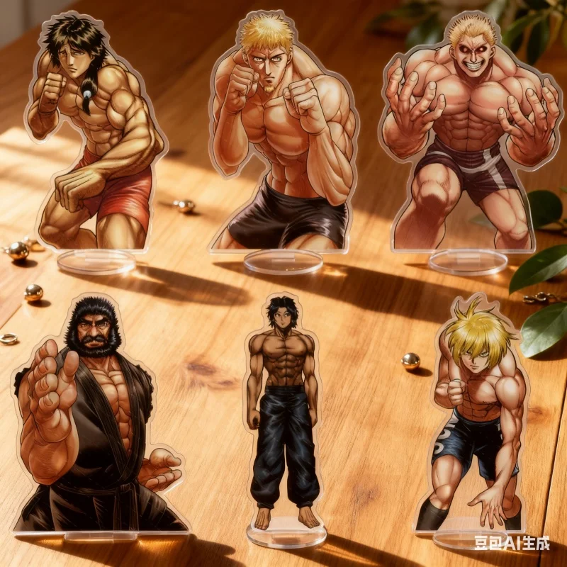 Kanoh Agito/Cosmo Imai Anime Kengan Ashura HD figura acrílica con soporte Cosplay placa de soporte accesorios de decoración Fans Firend regalos