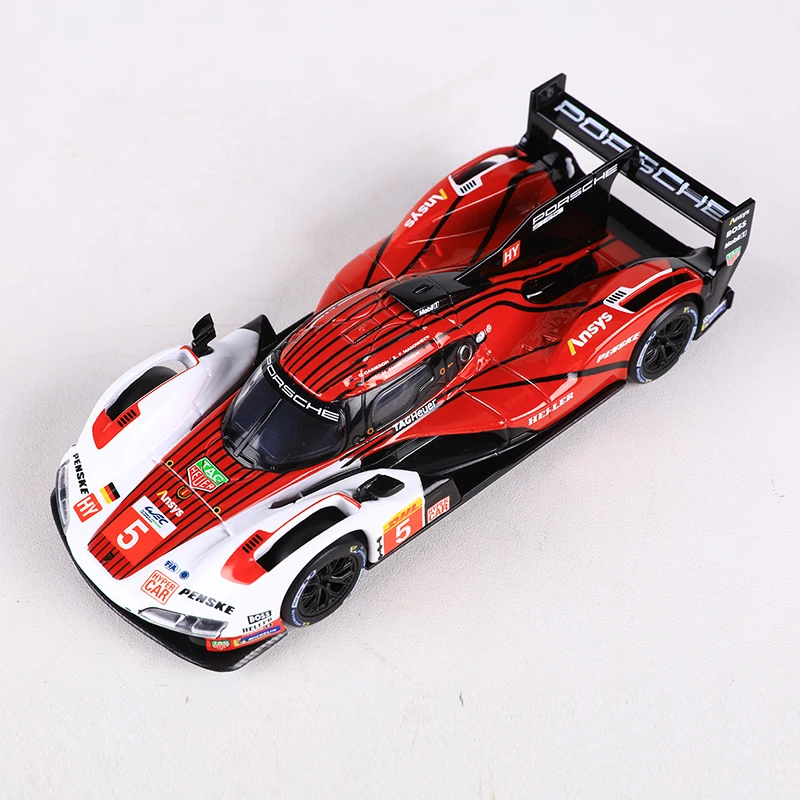 Burago 1:43 Porsche 963  Le Mans Rally Car Alloy Model Car