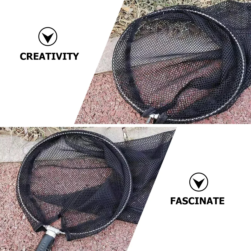 

Stainless Steel Folding Fishing Net Heavy Duty Flexible Big Fish Transfer Net Portable Fishing Tool Foldable Mesh