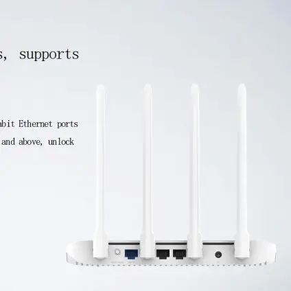 Xiaomi AC1200 Dual Band 2.4GHz and 5GHz WiFi Router with High Coverage Gigabit and 4 High Performance Antennas