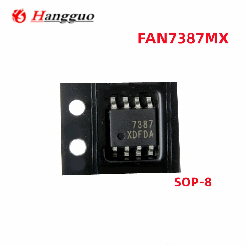 

10pcs/Lot Original FAN7387MX FAN7387 7387 SOP-8 Power IC Chip