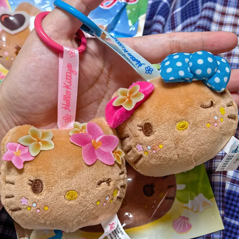 

Hello Kitty Go To The Beach Series Blind Box Mystery Box Anime Figure Surprise Bag Pendant Anime Kitty Doll Decor Toys Gift New