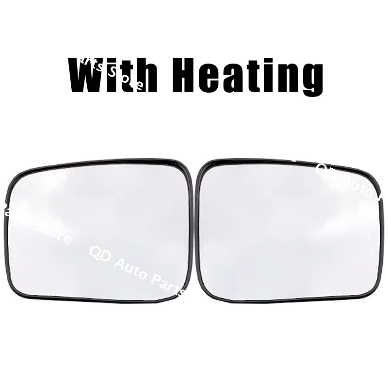For Nissan X-TRAIL 2008 2009 2010 2011 2012 2013 Door Wing Rear View Mirrors Lenses Outer Rearview Side Mirror White Glass Lens
