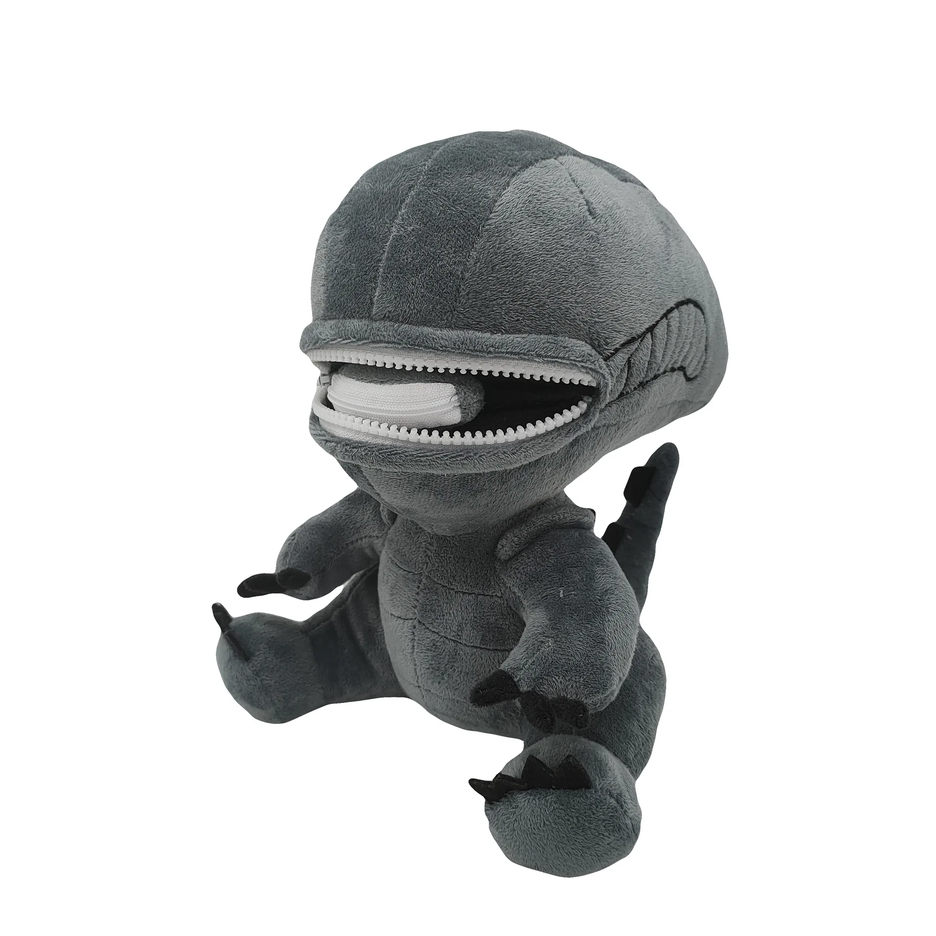 2023 Cute Alien Xenomorph Plush Toy Cartoon Plush Dolls Soft Stuffed Plush Toys for Boys Girls Fans Birthday Christmas Gifts