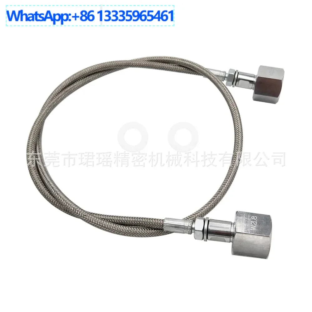 

Welded Cylinder CO2 Cylinder Inflatable W21.8 to W21.8 Steel Braided Pneumatic Hose Silver 4500psi
