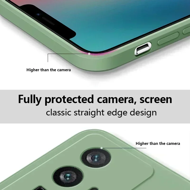 Poco F5 Pro Case Liquid Silicone Camera Lens Protector Phone Cases For Xiaomi Poco F5 PocoF5 Poco F 5 Pro F5Pro Soft Back Cover image 4