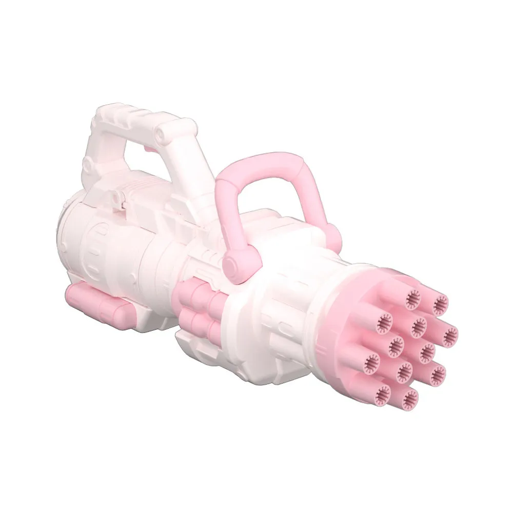 

Electric Bubble Machine for Kids Multi-Hole with Bright Colorful Design Portable Summer Beach Pool Party Fun Gift