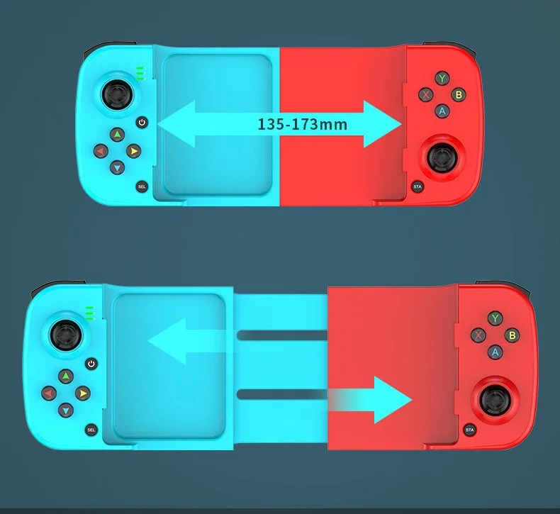 Wireless Stretchable Game Controller For Android Ios Smart Phone Tablet Retractable Joystick Game Controller Gaming Accessories