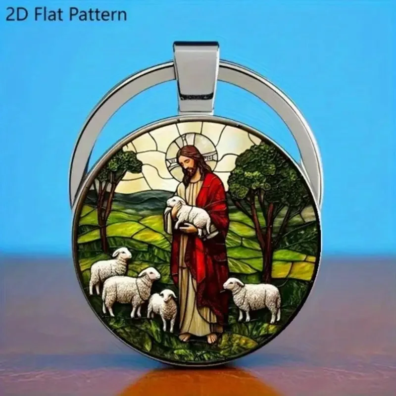 Shepherd Keychain - Zinc Alloy, Perfect Holiday Gift, Suitable for Halloween, Christmas