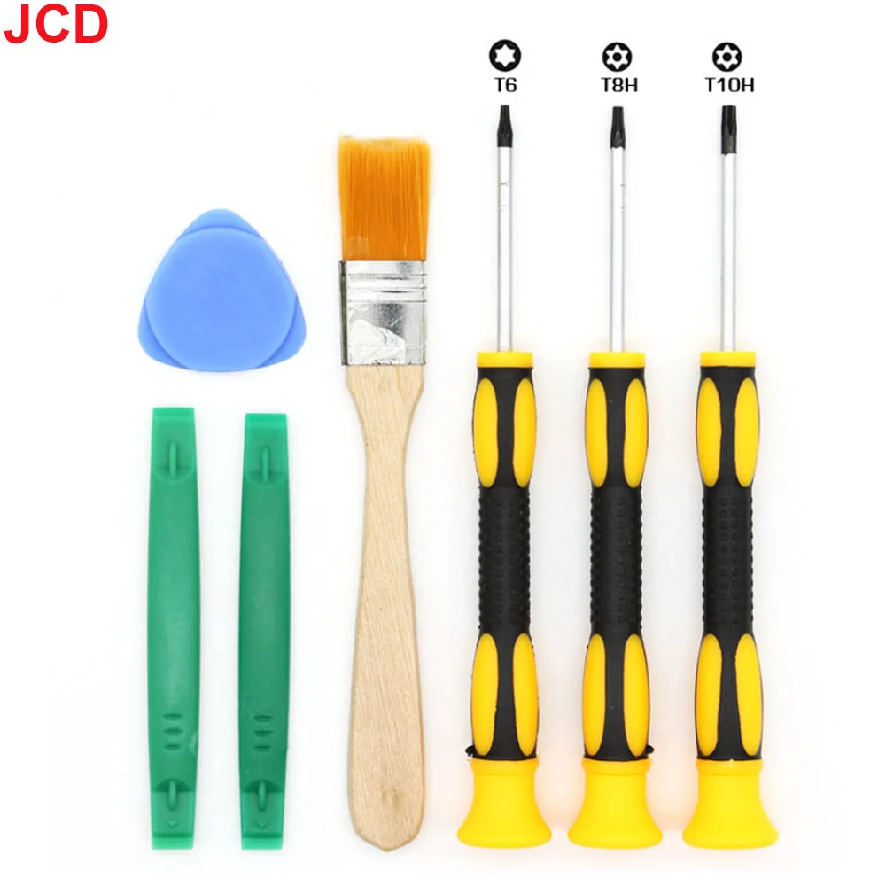 

JCD 7pcs/set Screwdriver Torx T8 T6 T10 H35 Opening Tools Screw Driver Repair Tool Kit For Xbox One/360 Controller/PS3/PS4 PS5