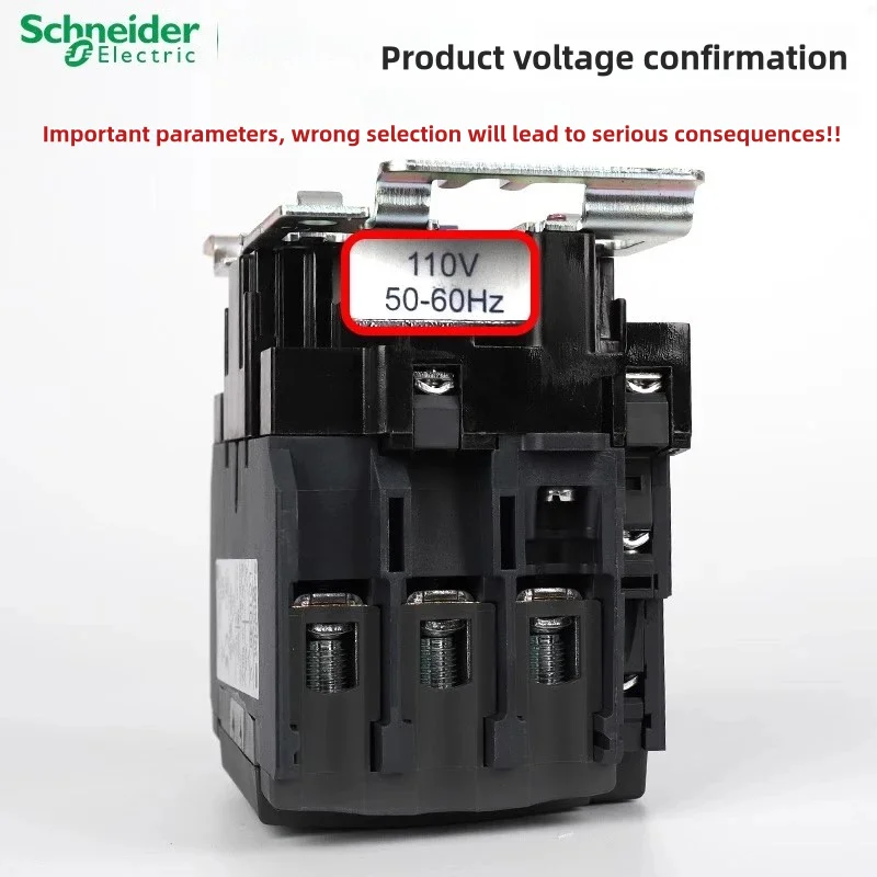 Schneider Stijl Lc1D40 50 65 M7C Q7C F7C 110 V 220 V 380 V 40A 50A 65A Nieuwe Zwarte Ac Schakelaar