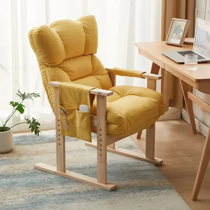 Computer Chair Home Comfortable Dormitory Sedentary Not Tired Office Seat Single Back Chair Dormitory Lazy Sofa Chair