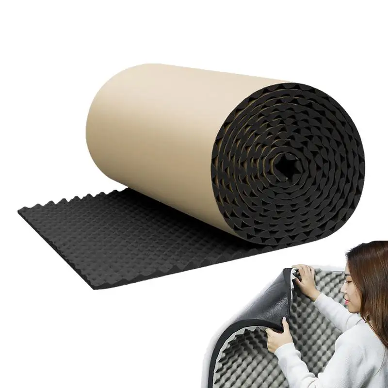

Sound Absorbing Panel Acoustic Panels Sound Pads Self Adhesive Acoustic Barrier Car Studio Soundproofing Material