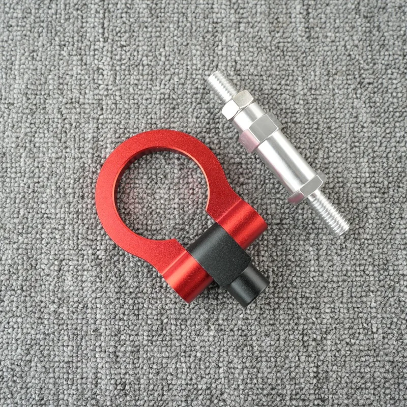Tow Hook For VW TH102 - 12CM Extended Trailer Hitch Ring for Tiguan L/Tayron/Passat
