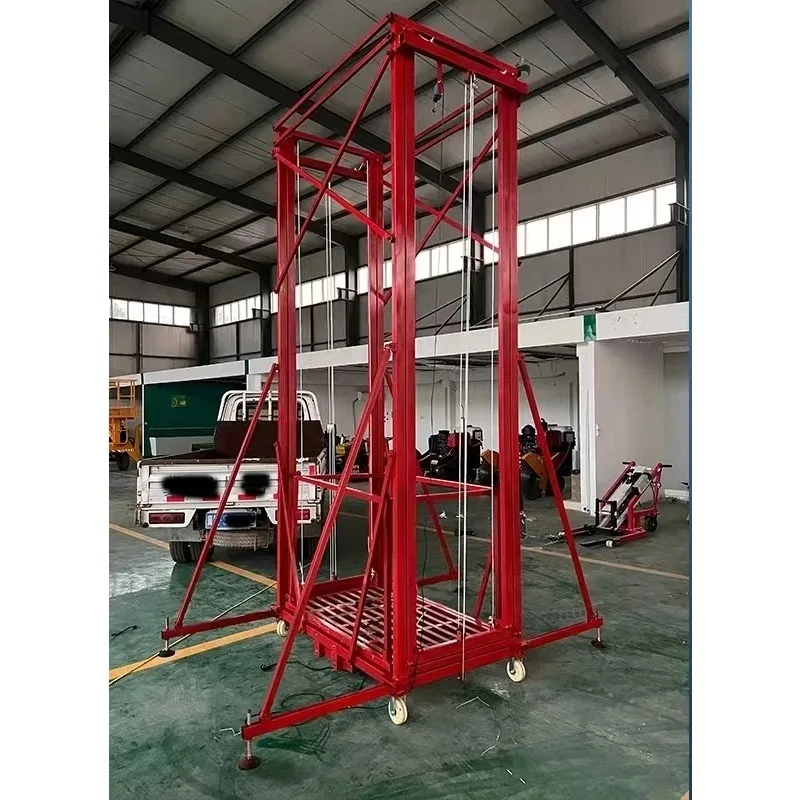 Electric Hydraulic Scaffolding Table Lifting Equipment Ladder Mobile Aluminium Electric Lifting Scaffolding with CE for Paint