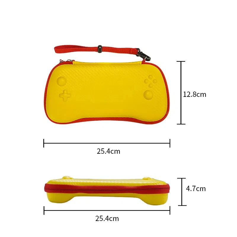 Para Anbernic RG557 consola de juegos bolso de viaje Estuche de transporte bolsa organizadora portátil de carcasa dura para RG 557
