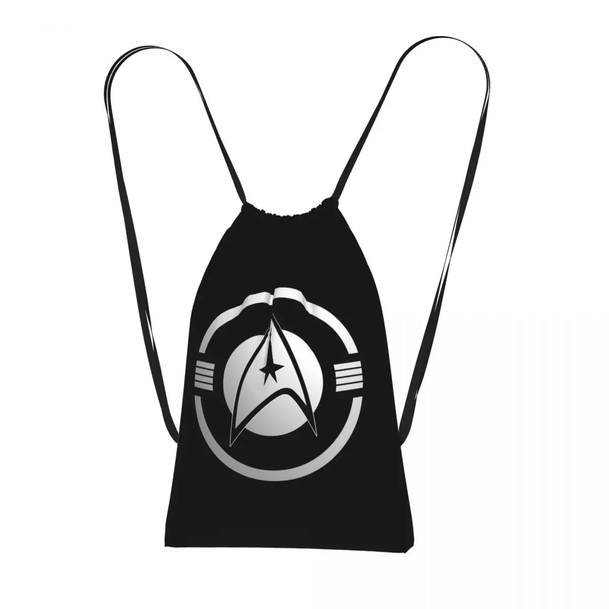 Star Treks Science-Fiction-TV-Serie-Rucksäcke, lässige Taschen mit Kordelzug, Bündeltaschen, Kleinkramtaschen, Büchertaschen für Männer, Frauen, Studenten