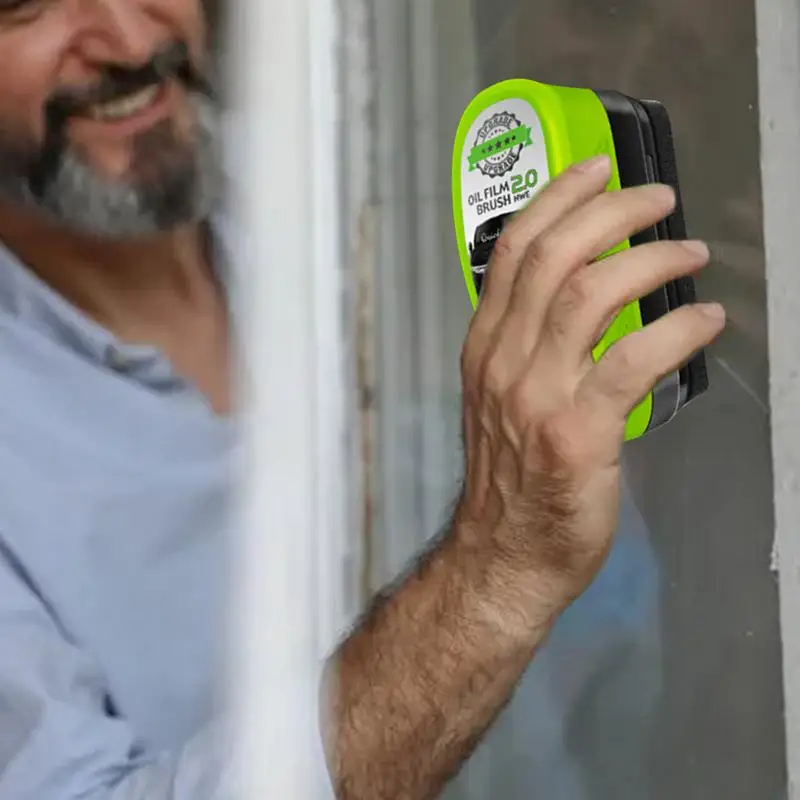 لوح تنظيف الزجاج، فرشاة تنظيف الزجاج الأمامي للسيارة، مزيل بقع الزجاج الأمامي القوي يمنع المطر والضباب، تنظيف الزجاج