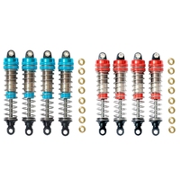 4Pc Metal Shock Absorber Damper For XLF X03 X04 X03A Max X04A Max 1/10 RC Car Brushless For Monster Truck Upgrade Parts