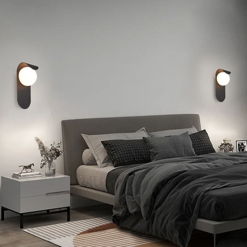 Personality led Wall Lamps Creative Modern led Wall Lights for Bedroom Bedside Living Room Background Surface Wall Lamp Fixture