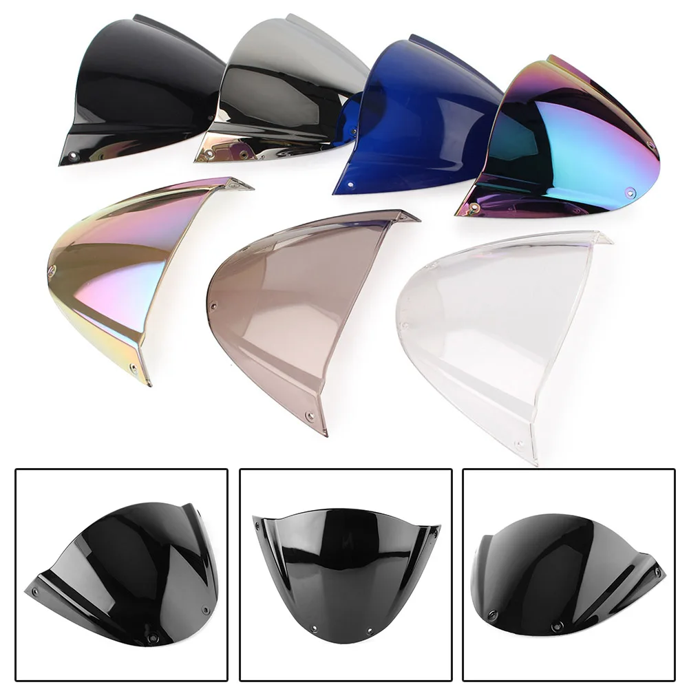 7Colors Motor Windshield Windscreen Double Bubble For Ducati M1000 Monster 696 659 795 796