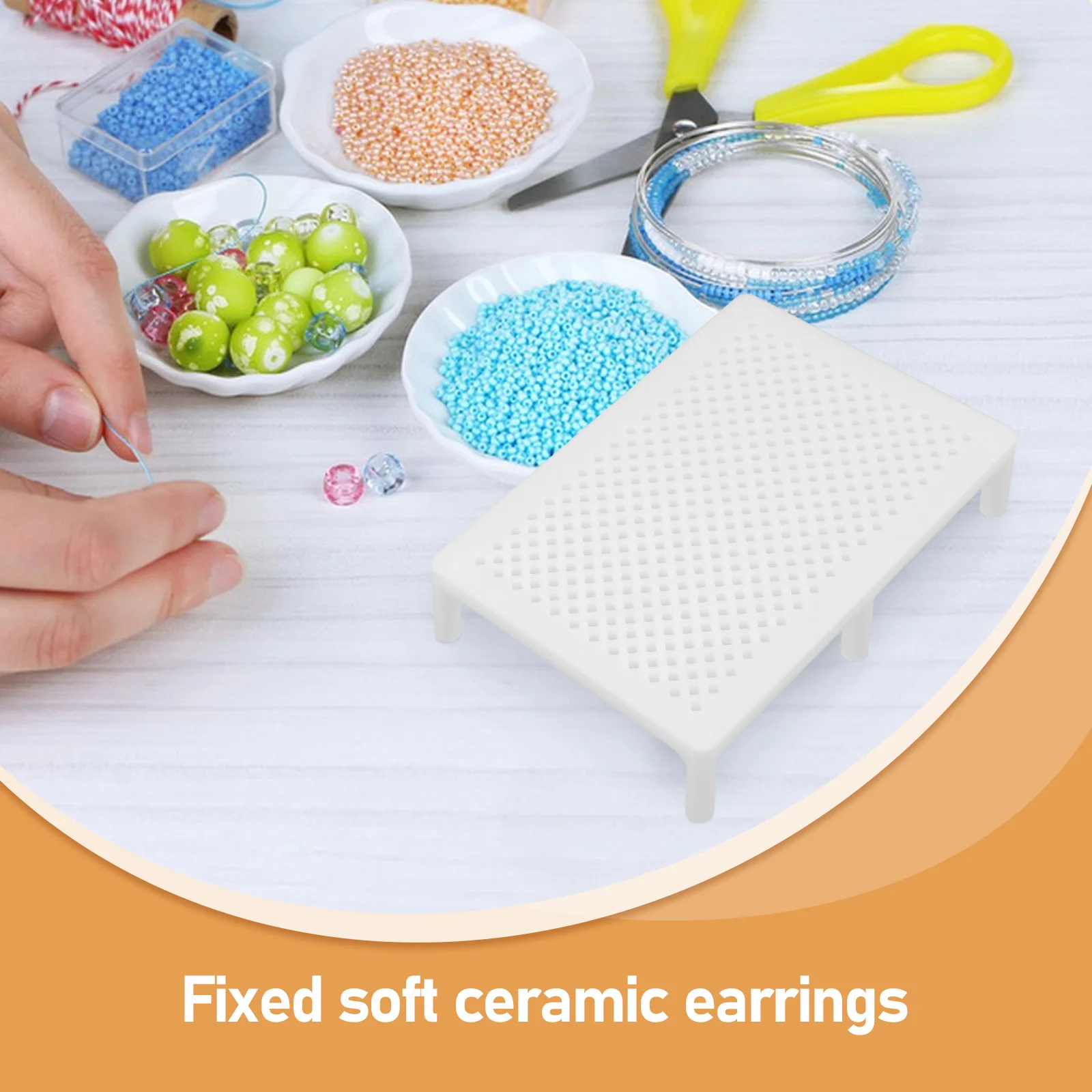 Soft Clay Drying Rack Polymer Clay Earring Holder Uv Resin Curing Stand Earring Post Holder Tray - Jewelry Making Craft