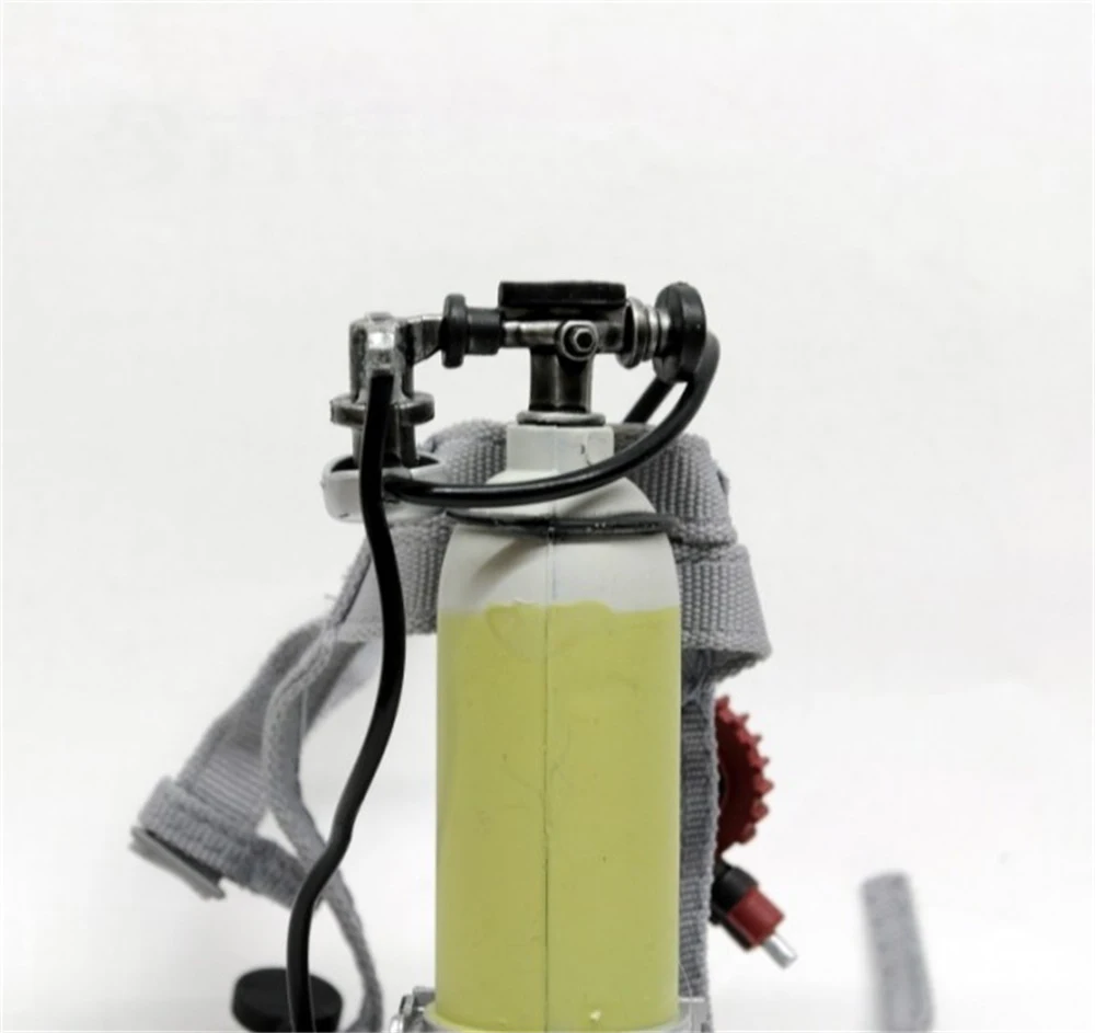 Hot Sales 1/6 Toys Model Firefighter Diver Oxygen Cylinder PVC Material Model For 12inch Action Body Accessories