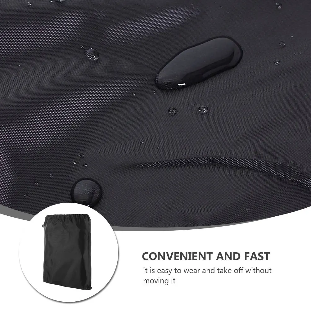 

1Pcs Black Generator Cover Premium Waterproof Sun-Proof Weather-Resistant Storage Cover Windproof Machine Protector