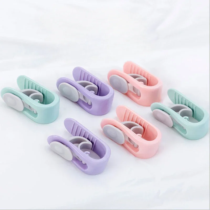 Hanger Clothes Pin Beach Towel Clips Bedspread Clip Children\'s Anti-slip Clothespins Laundry Nordic Quilt Clips Bed Sheet Clip