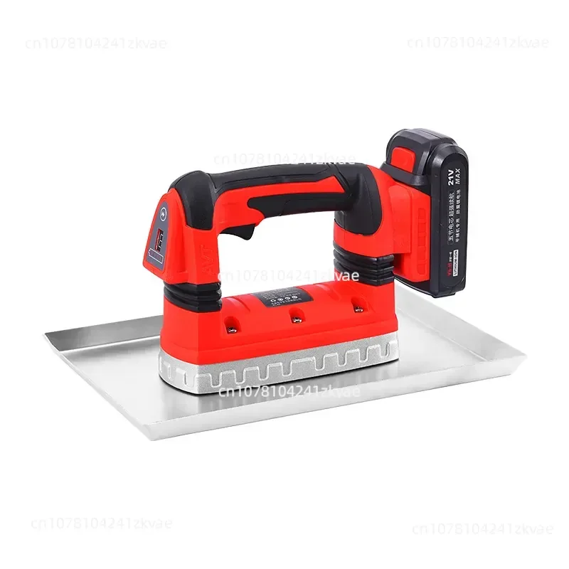 Portable concrete polisher Small attached flat vibrator Cement vibration polishing lithium battery