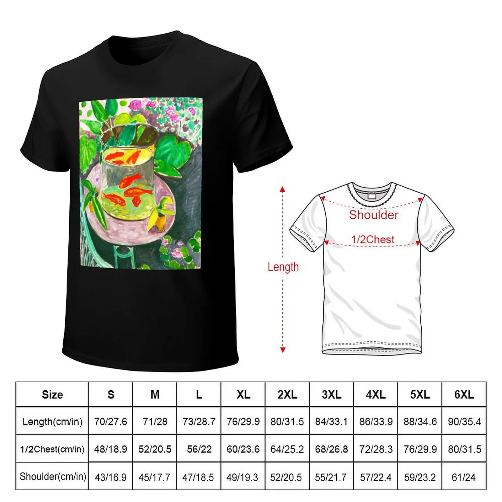 Matisse - Goldfish T-Shirt graphics plus size clothes summer tops men t shirts