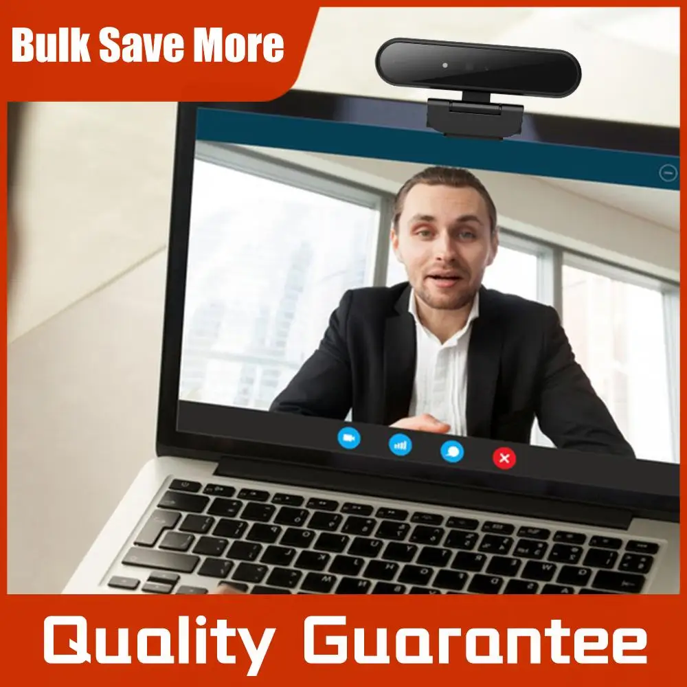 Facial Recognition Webcam 1MP 720P/2MP 1080P for Windows 10/11 Computer Web Camera Built-in Microphone for Computer Laptop