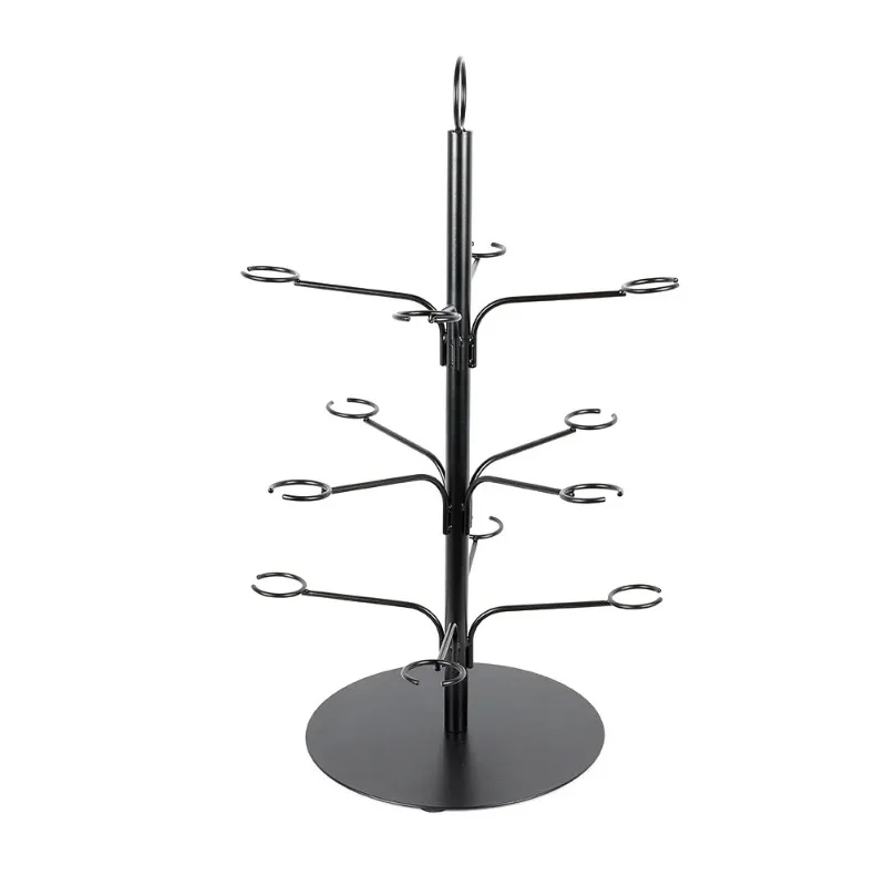 3 Tier Wine Glass Holder standing Tabletop Storage Rack Cocktail Glass Tree Display Stand