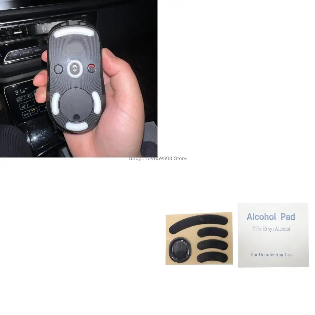 

1Set замена круглых изогнутых краев коньки мыши для ног для GPRO Wireless