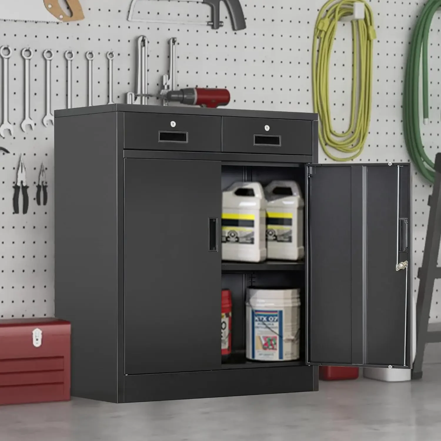 Metal Storage Cabinet, 36\